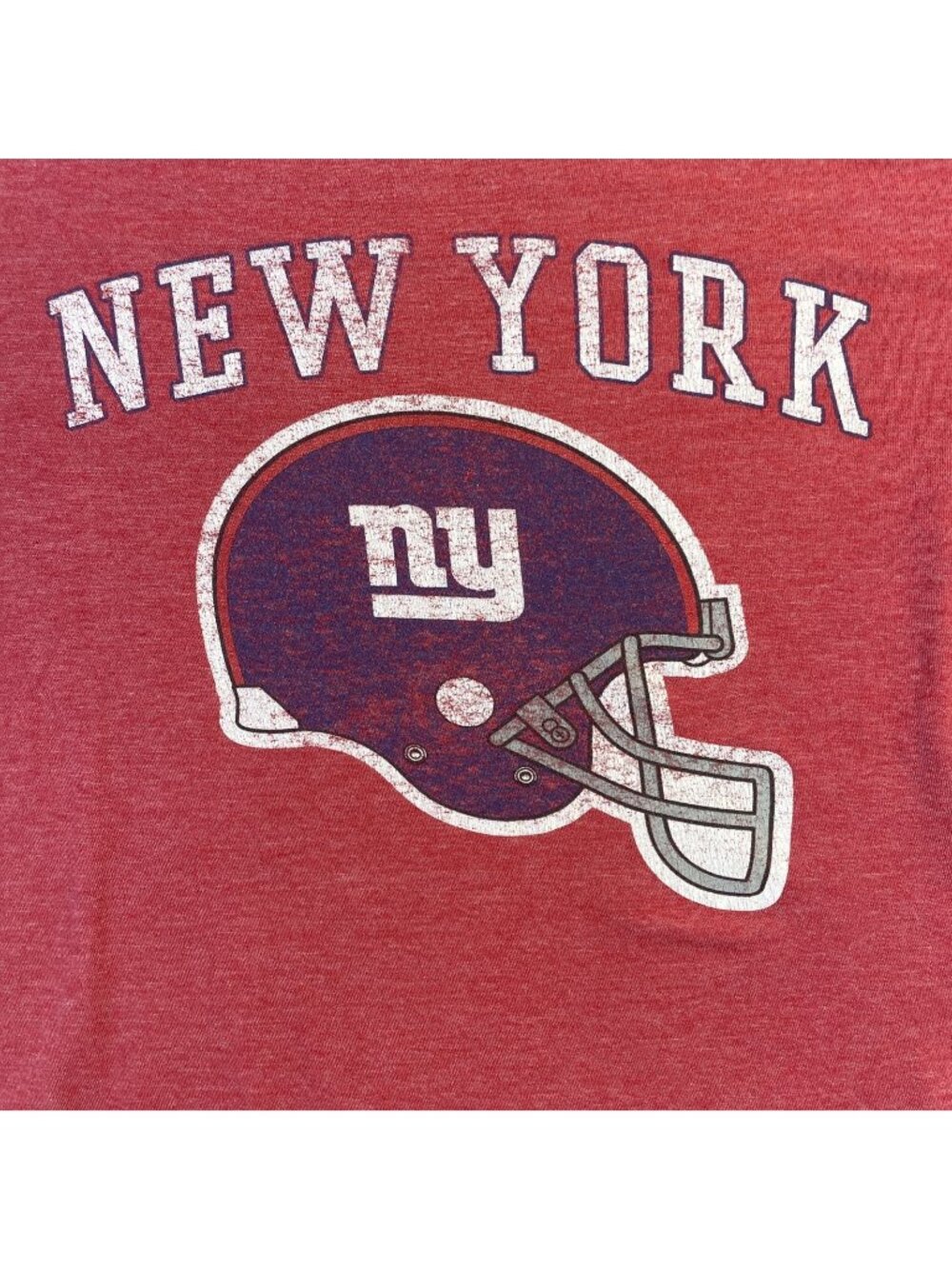 Youth Red New York Giants Team Apparel T-Shirt Size Large 10/12